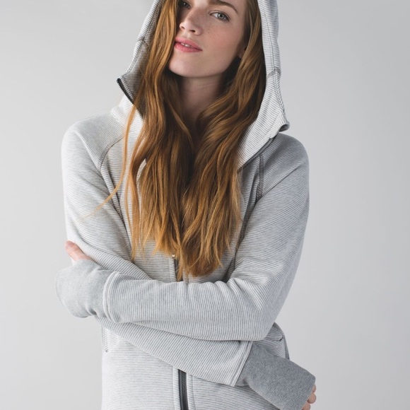 Lululemon Scuba Hoodie III (First Release)
Stripe White Heathered Medium Grey - Picture 3 of 14